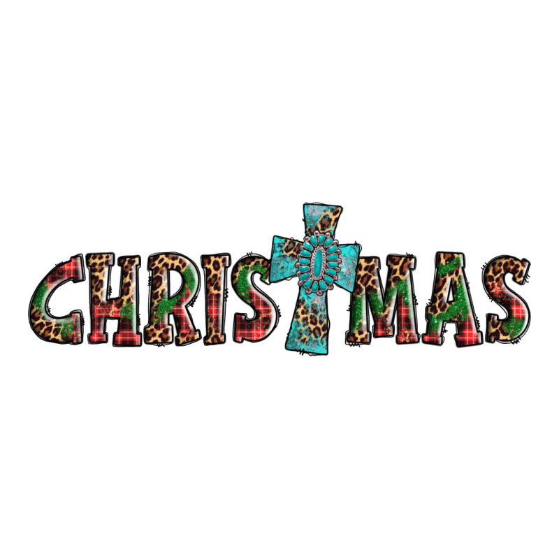 Christmas Cross Ladies Tee by AdoDesignShop | Teevron