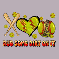 Rub Some Dirt On It Softball Vintage Tee | Teevron