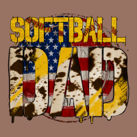 American Softball Dad Premium Hoodie | Teevron