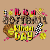 It Is A Softball Kinda Day Vintage Tee | Teevron