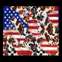 Cowhide Amerikan Flag Urban Hoodie | Teevron