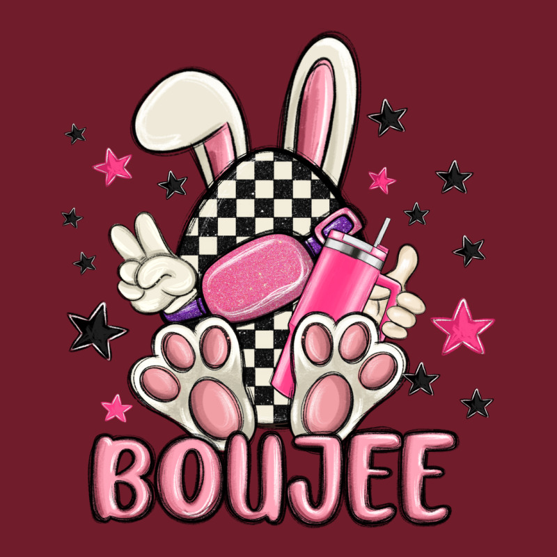 Boujee Checkered Easter Bunny Egg Trending Zipper Hoodie by MaliasSmallBusiness | Teevron
