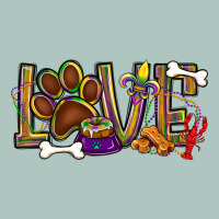 Mardi Gras Love Dog Paw Premium Sweatshirt | Teevron