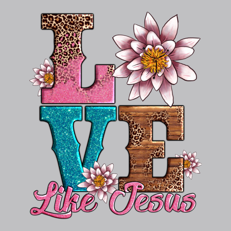 Valentines Day Love Like Jesus Long Sleeve Tee by AdoDesignShop | Teevron