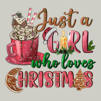 Pink Just A Girl Who Loves Christmas Heavyweight Hoodie | Teevron