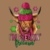 I'm Freakin Freezin Pink Christmas Long Haired Cow Classic Tee | Teevron