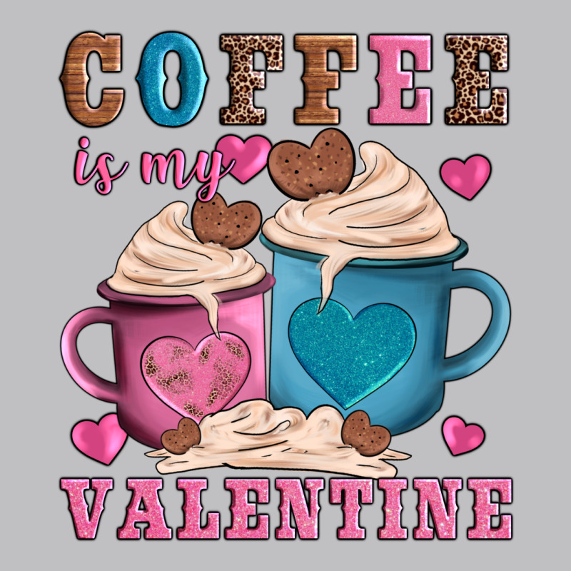 Valentines Day Coffe Is My Valentine Long Sleeve Tee by AdoDesignShop | Teevron