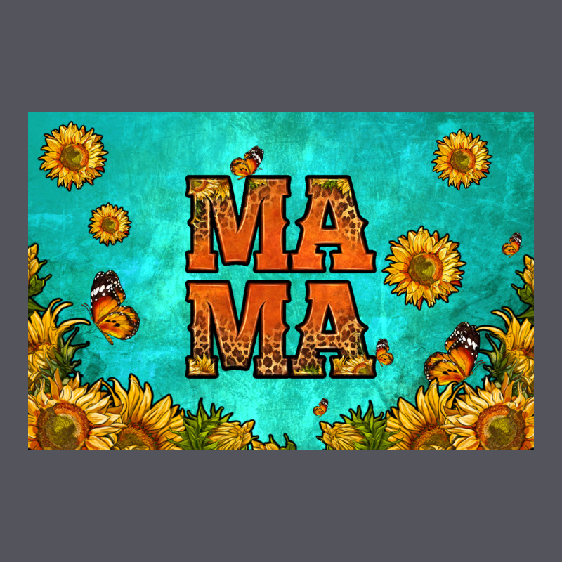Sunflowers Mama Skinny Metal Can Holder Vintage Hoodie by HRA Design Shop | Teevron