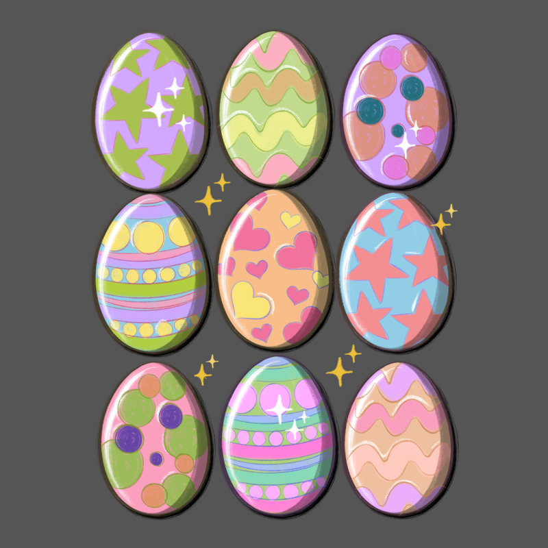 Vintage Easter Eggs Zipper Hoodie by MaliasSmallBusiness | Teevron
