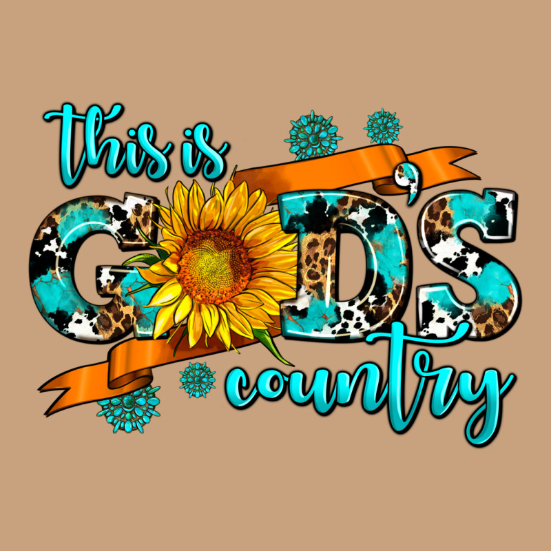 This Is Gods Country Sunflower Vintage Tee by AdoDesignShop | Teevron
