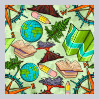 Geography Class Seamless Pattern Classic Tee | Teevron
