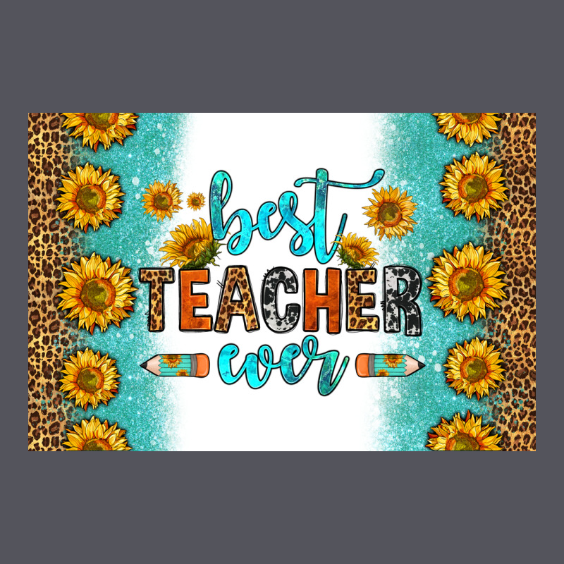 Best Teacher Ever Skinny Metal Can Holder Vintage Hoodie by HRA Design Shop | Teevron
