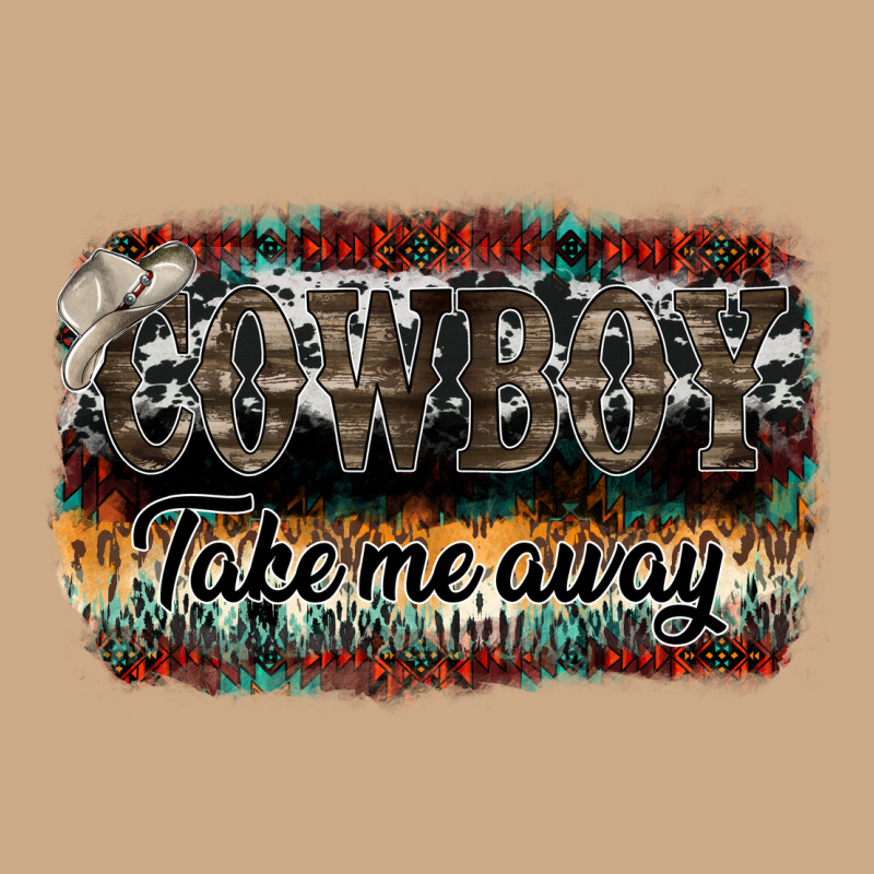 Cowboy Take Me Away Vintage Hoodie by SublimationCraftShop | Teevron