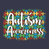 Autism Awareness Puzzle Background Long Sleeve Tee | Teevron