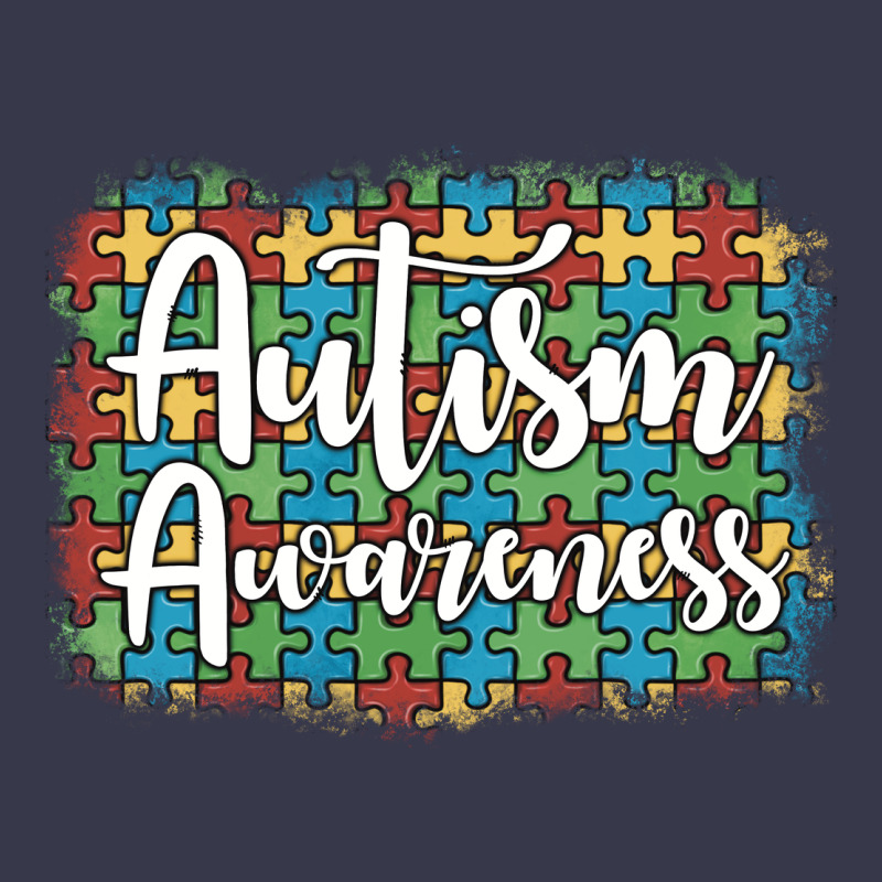 Autism Awareness Puzzle Background Long Sleeve Tee by Artiststas | Teevron