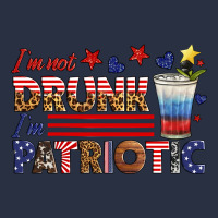 I'm Not Drunk I'm Patriotic Heavyweight Sweatshirt | Teevron