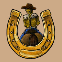 Horseshoe And Cowgirl Vintage Hoodie | Teevron