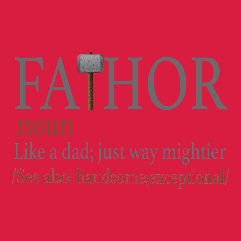 Fa-thor Like Dad Just Way Mightier Premium Hoodie by Bettercallsaul | Teevron