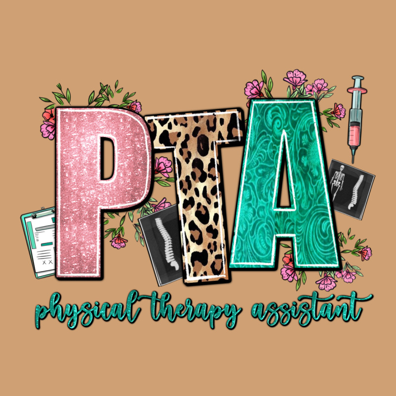 Pta Physical Therapy Assistant Vintage Tee by AdoDesignShop | Teevron