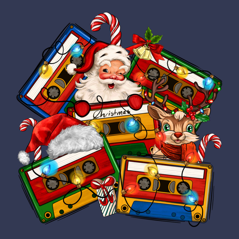 Christmas Cassette Tapes Heavyweight Hoodie by MaliasSmallBusiness | Teevron