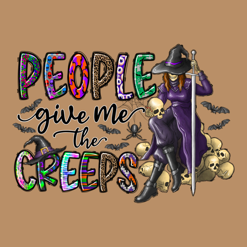 People Give Me The Creeps Vintage Hoodie by CowhideDigitalArt | Teevron