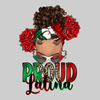 Proud Latina Messy Bun Premium Tee | Teevron
