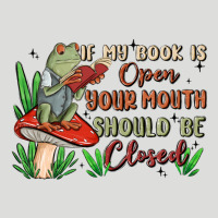If My Book Is Open Your Mouth Should Be Closed Malia Zipper Hoodie | Teevron