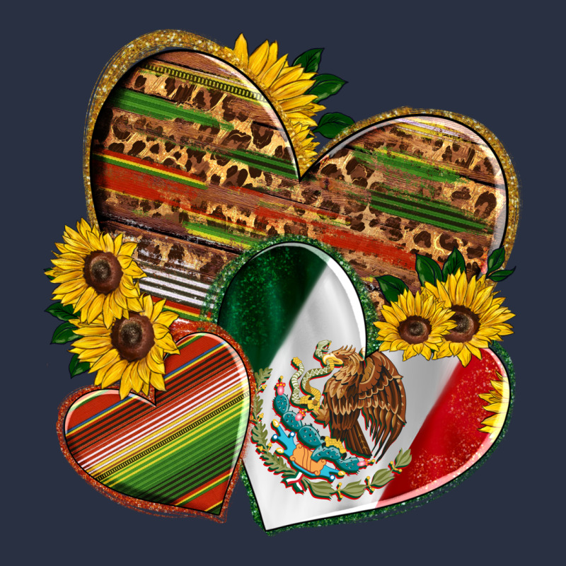 Mexico Heart And Sunflower Heavyweight Sweatshirt by HRA Design Shop | Teevron