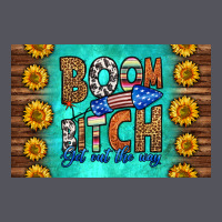 Boom Bitch Get Out The Way Skinny Metal Can Holder Vintage Hoodie | Teevron