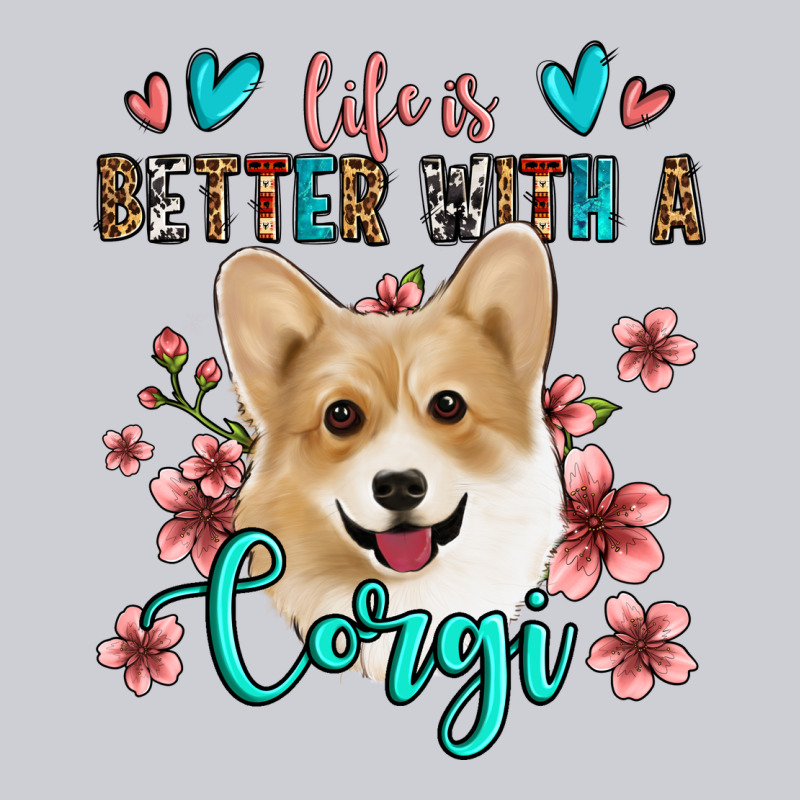 Life Is Better With A Corgi Classic Tee by Jasminsmagicworld | Teevron
