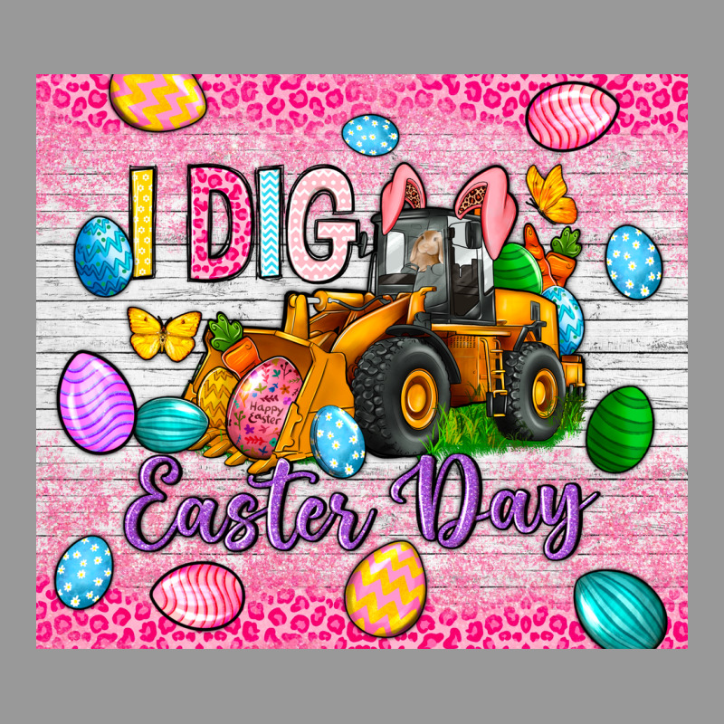 I Dig Easter Day 20oz Tumbler Vintage Hoodie by Neo Western | Teevron