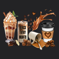Black Every Month Melanin Coffee Cups Vintage Tee | Teevron