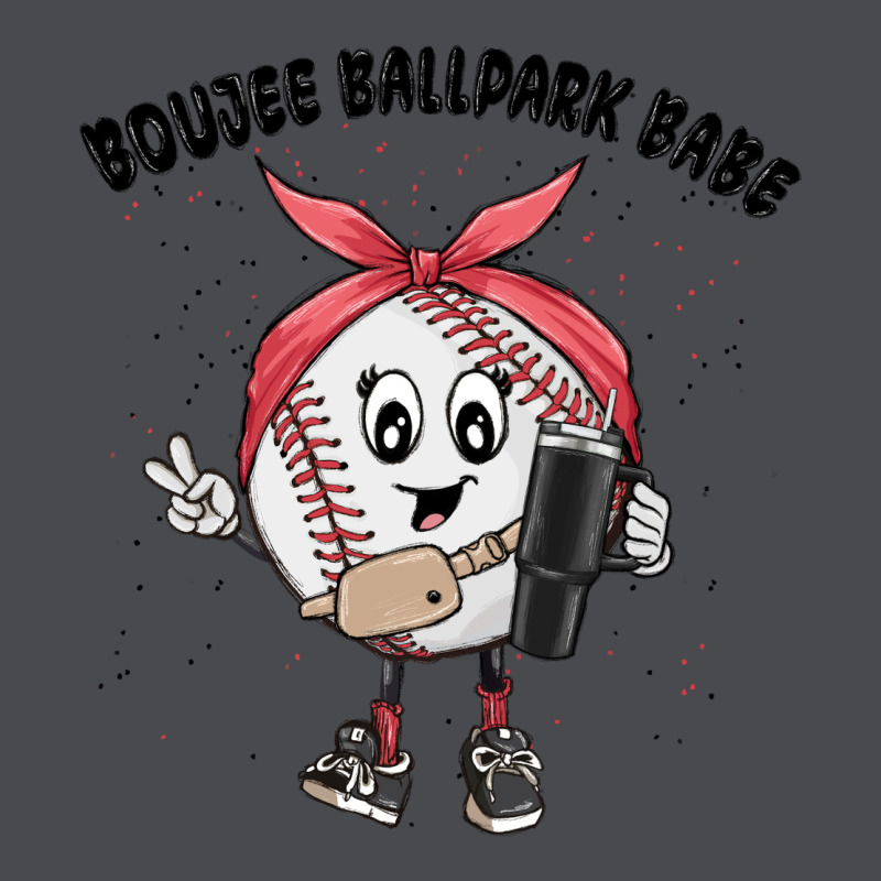Boujee Ballpark Babe Zipper Hoodie by MaliasSmallBusiness | Teevron