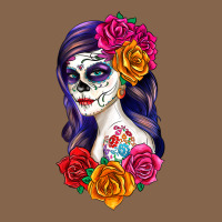 Sugar Skull Girl Premium Tee | Teevron