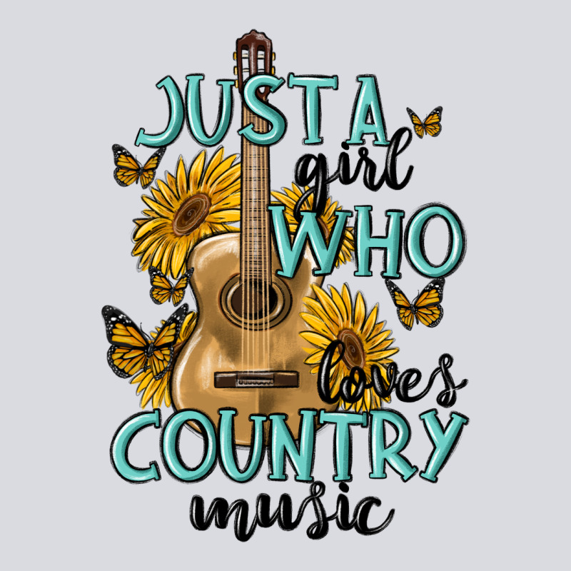 Just A Girl Who Loves Country Music Zipper Hoodie by MaliasSmallBusiness | Teevron