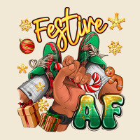 Festive Af Christmas Black Man Sneakers Premium Tee | Teevron