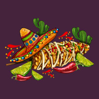 Mexican Elote Corn Sombrero Lime And  Cactus Long Sleeve Tee | Teevron