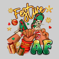 Festive Af Christmas Black Kid Sneakers Premium Tee | Teevron