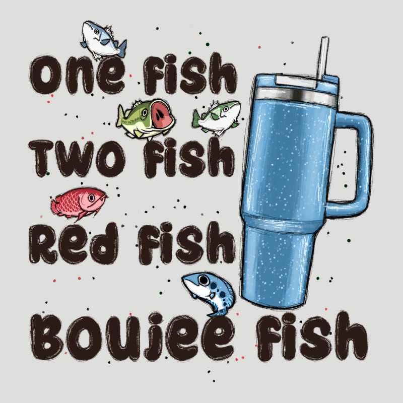 One Fish Two Fish Red Fish Boujee Fish Zipper Hoodie by MaliasSmallBusiness | Teevron