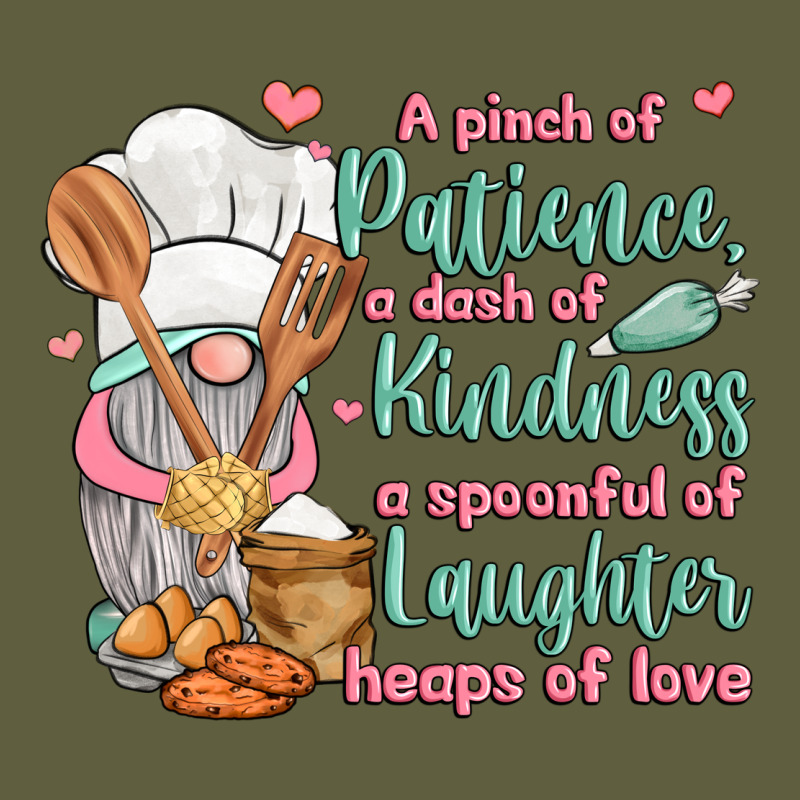A Pinch Of Patience A Dash Of Kindness A Spoonful Vintage Tee by JahusDesignShop | Teevron