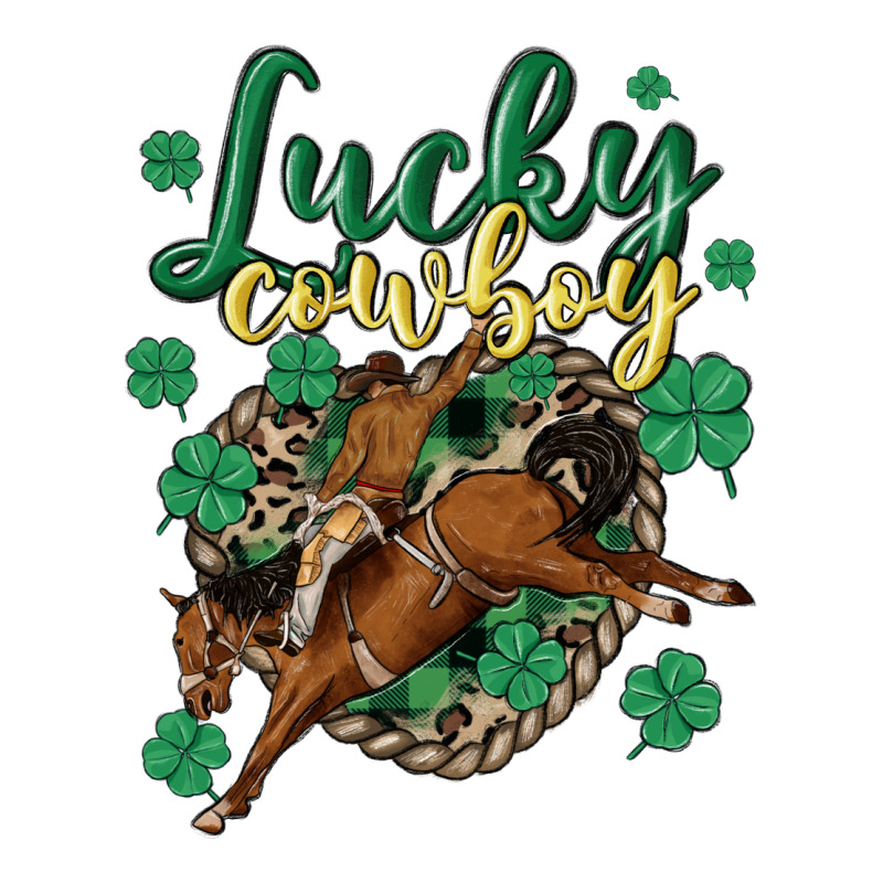 Lucky Cowboy Zipper Hoodie by MaliasSmallBusiness | Teevron
