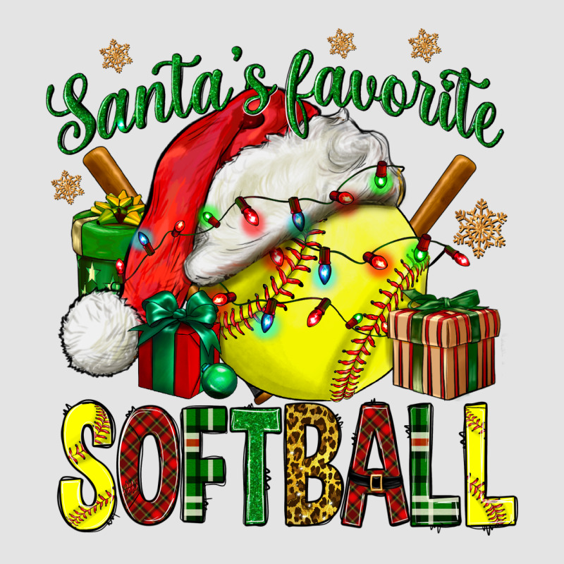 Santa's Favorite Softball Bbs Premium Sweatshirt by BundleAndBundleShop | Teevron