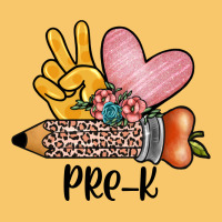 Peace Love Pre K Vintage Hoodie | Teevron