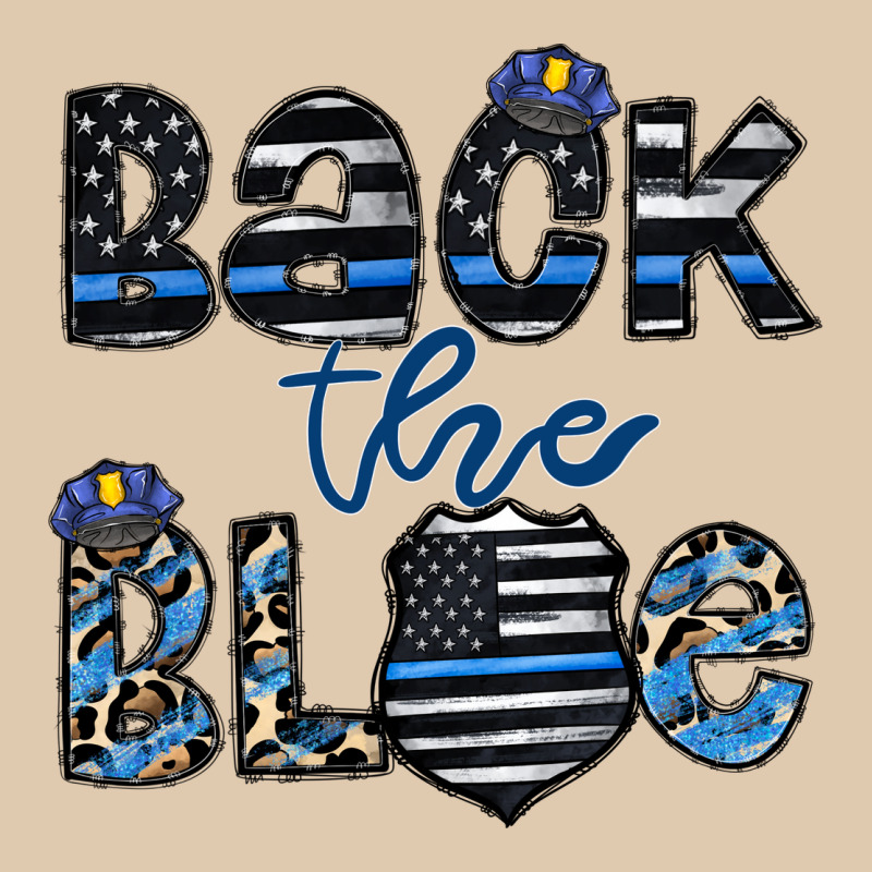 Back The Blue1 Heavyweight Sweatshirt by CowhideDigitalArt | Teevron