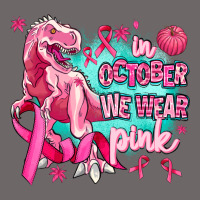 Dinosaur  In October We Wear Pink Classic Tee | Teevron