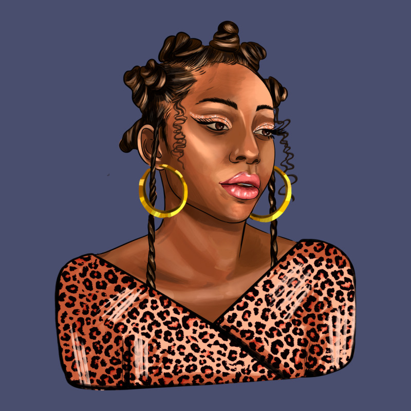 Afro Woman Vintage Tee by AdoDesignShop | Teevron