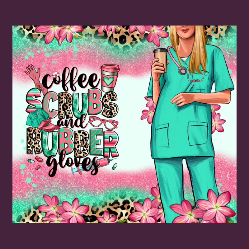 Coffee Scrubs Rubber Gloves Nurse Premium Tee by RanaPortraitStore | Teevron