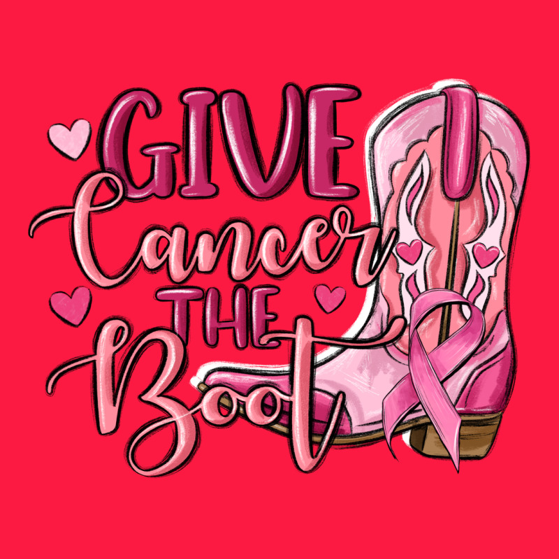 Give Cancer The Boot Zipper Hoodie by MaliasSmallBusiness | Teevron
