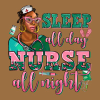 Afro  Nurse Sleep All Day Nurse All Night Vintage Tee | Teevron