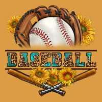 Western Baseball With Sunflower Urban Heavy Tee | Teevron